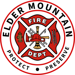 Elder Mountain Volunteer Fire Department Logo